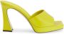 Giuseppe Zanotti Solhene platform leather sandals Yellow - Thumbnail 1