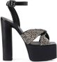 Giuseppe Zanotti Souree 150mm crystal-embellished sandals Black - Thumbnail 1