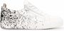 Giuseppe Zanotti spray effect leather sneakers White - Thumbnail 1