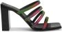 Giuseppe Zanotti strappy mule sandals Multicolour - Thumbnail 1