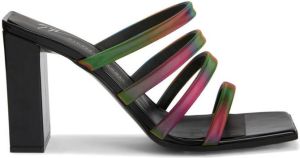 Giuseppe Zanotti strappy mule sandals Multicolour