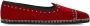 Giuseppe Zanotti studded velvet loafers Red - Thumbnail 1