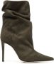 Giuseppe Zanotti suede pointed-toe boots Green - Thumbnail 1