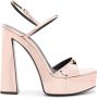Giuseppe Zanotti Sylvy 145mm block-heel sandals Neutrals - Thumbnail 1