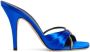 Giuseppe Zanotti Symonne satin 105mm sandals Blue - Thumbnail 1