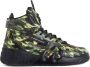 Giuseppe Zanotti Talon camouflage high-top sneakers Green - Thumbnail 1