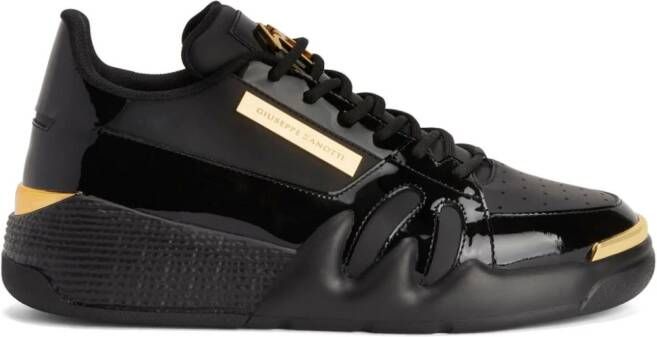 Giuseppe Zanotti Talon chunky leather sneakers Black