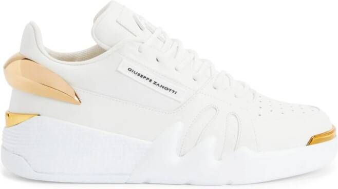 Giuseppe Zanotti Talon hardware-detail low-top sneakers White