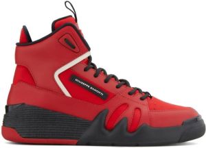 Giuseppe Zanotti Talon high-top sneakers Red