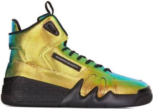Giuseppe Zanotti Talon high-top sneakers Yellow