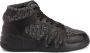 Giuseppe Zanotti Talon knitted-panels sneakers Black - Thumbnail 1