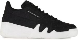 Giuseppe Zanotti Talon leather low-top sneakers Black