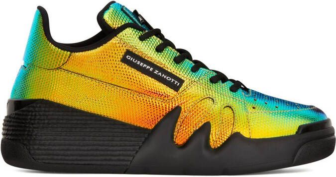 Giuseppe Zanotti Talon low-top sneakers Gold