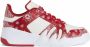 Giuseppe Zanotti Talon paisley-print sneakers Red - Thumbnail 1