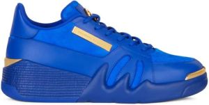 Giuseppe Zanotti Talon panelled low-top sneakers Blue