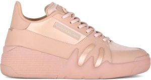 Giuseppe Zanotti Talon satin sneakers Pink