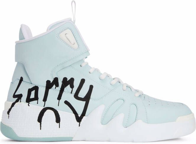 Giuseppe Zanotti Talon Sorry high-top sneakers Blue