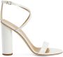 Giuseppe Zanotti Tara block-heel sandals White - Thumbnail 1
