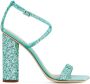 Giuseppe Zanotti Tara glitter-detail sandals Green - Thumbnail 1