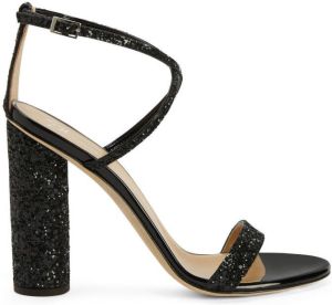 Giuseppe Zanotti Tara glitter sandals Black