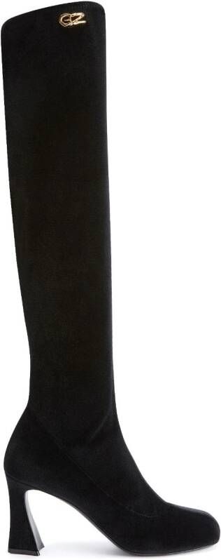 Giuseppe Zanotti Teresee 85mm leather boots Black