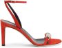 Giuseppe Zanotti Thais 85mm suede sandals Orange - Thumbnail 1