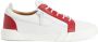 Giuseppe Zanotti The Shark 5.0 panelled leather sneakers White - Thumbnail 1