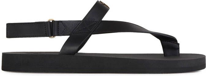 Giuseppe Zanotti thong strap sandals Black