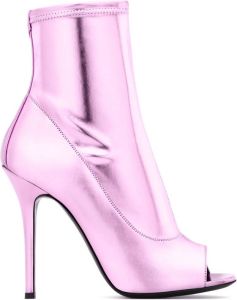 Giuseppe Zanotti Tisha 105mm peep-toe boots Pink