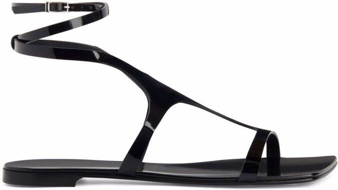 Giuseppe Zanotti Tutankamon flat sandals Black