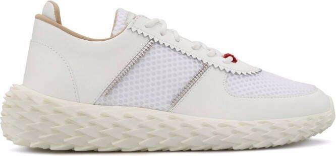 Giuseppe Zanotti Urchin calf leather sneakers White