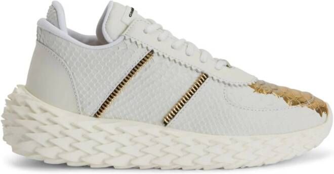 Giuseppe Zanotti Urchin distressed-effect sneakers White