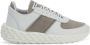 Giuseppe Zanotti Urchin panelled sneakers White - Thumbnail 1