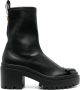 Giuseppe Zanotti Vicentha 70mm leather ankle boots Black - Thumbnail 1