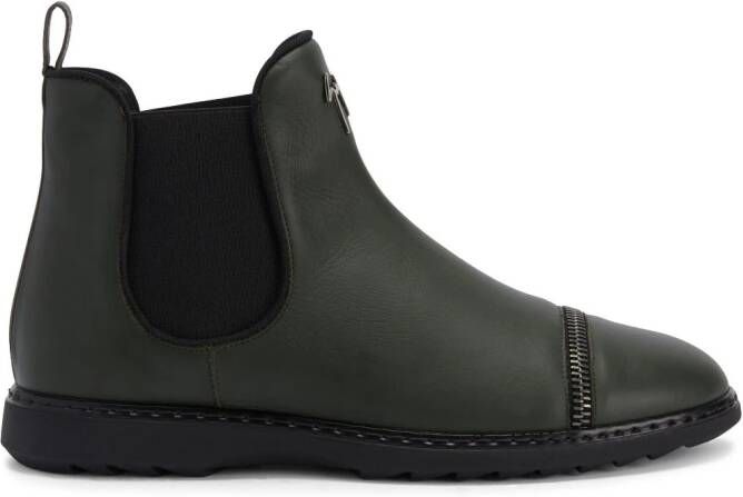 Giuseppe Zanotti Waylen leather ankle boots Multicolour