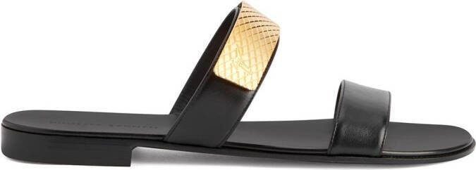 Giuseppe Zanotti Zak strap-detail sandals Black