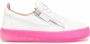 Giuseppe Zanotti zip-detail low-top sneakers White - Thumbnail 1