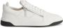 Giuseppe Zanotti zip-details low-top sneakers White - Thumbnail 1