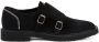 Giuseppe Zanotti zip-trimmed suede loafers Black - Thumbnail 1