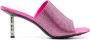 Givenchy G Cube 70mm open-toe mules Pink - Thumbnail 1