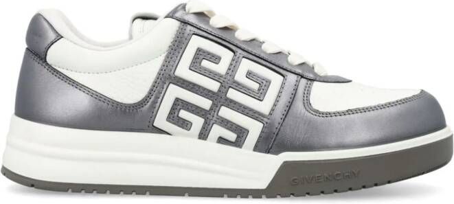 Givenchy G4 low-top leather sneakers Silver