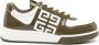 Givenchy G4 panelled leather sneakers Green - Thumbnail 1