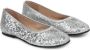 Givenchy Kids 4G glittered ballerina shoes Grey - Thumbnail 1