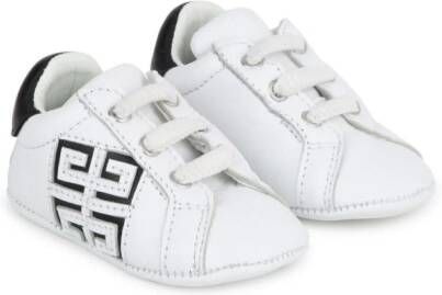 Givenchy Kids 4G leather sneakers White