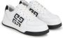 Givenchy Kids 4G-logo leather sneakers White - Thumbnail 1