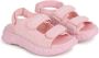 Givenchy Kids 4G-print touch-strap sandals Pink - Thumbnail 1