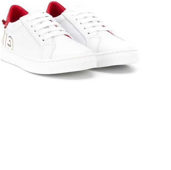 Givenchy Kids logo print sneakers White