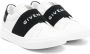 Givenchy Kids logo-strap leather sneakers White - Thumbnail 1