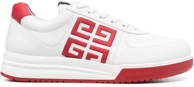 Givenchy logo-patch low-top sneakers White