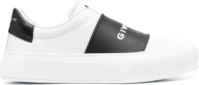 Givenchy logo-print low-top sneakers White
